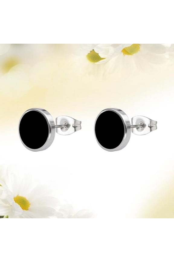 2-Pack Stainless Steel Ear Piercing Screw Back for Comfortable Wear