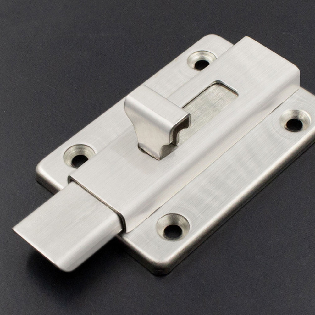 BESTYASH 2Pcs Stainless Steel Thickened Door Latch Lock with Easy ...