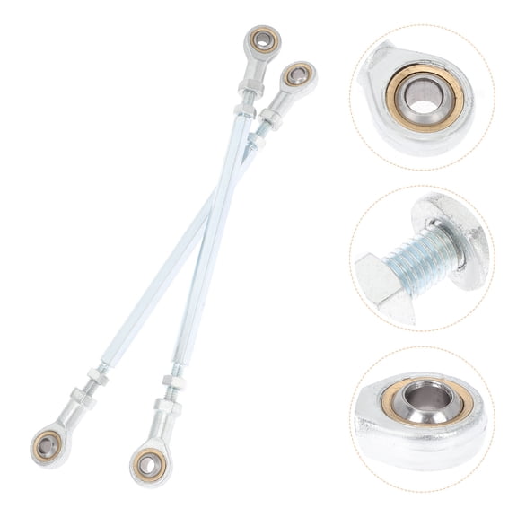BESTYASH 2-Pack Plated Steering Stem Posts for ATV Accessories, and Replacement Parts