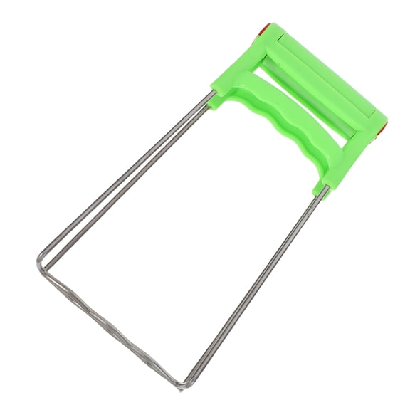 BESTYASH 2Pcs Sturdy Hot Plate Pick Up Tool Light Green Stainless Steel Bowl Clamp