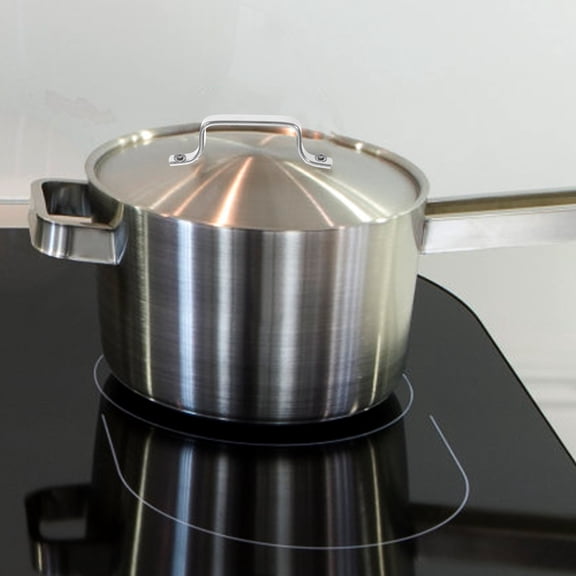 BESTYASH Stainless Steel Pan Handle Plated Silver Nonskid for Pots and Pans Replacement