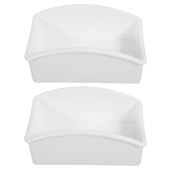 BESTYASH Set of 2 Acrylic Tea Packet Storage Boxes for Restaurant and Office Use