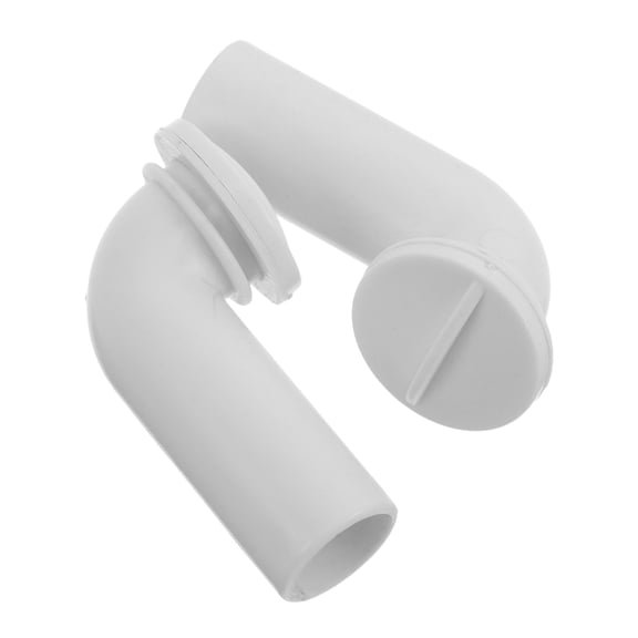 BESTYASH 2Pcs Threadless Freezer Drain Elbow and Plug Plastic Drainage Fittings for Cooler and Fridge Use