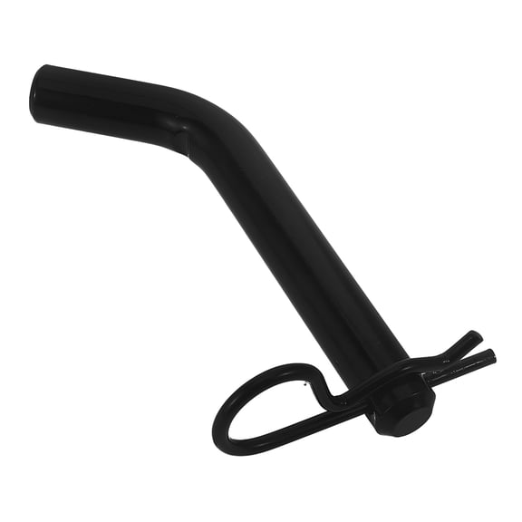 BESTYASH 2Pcs Tow Hitch Lock Pin Black Carbon Steel For Vehicle Attachment Heavy-duty Load Capacity