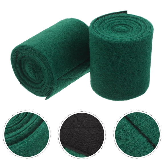 BESTYASH 2-Pack Tree Protector Wraps with Abrasion Resistant Fabric for Swing, Hammock, and Outdoor Use in Green