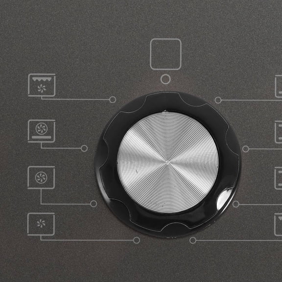 BESTYASH 2-Pack Universal Control Knobs for Oven, Air Fryer, Stove - Easy to Install Replacement Dials