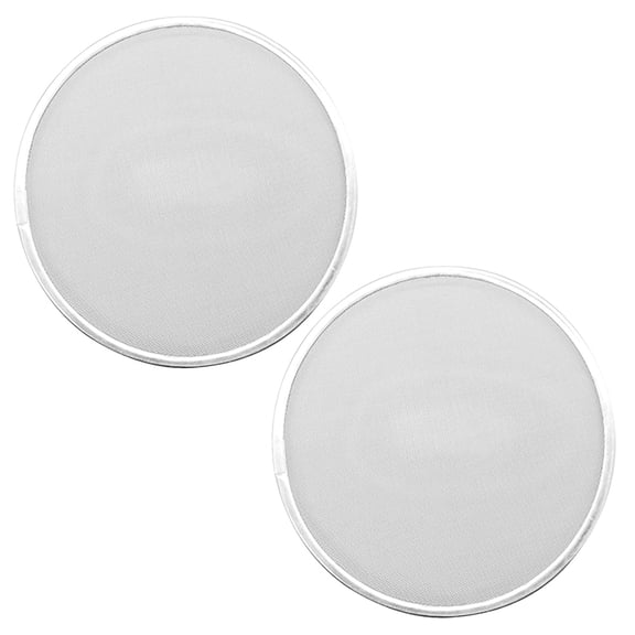 BESTYASH 2Pcs Fine Mesh Splash Guard Lid Stainless Steel Air Fryer Oil Splatter Protector