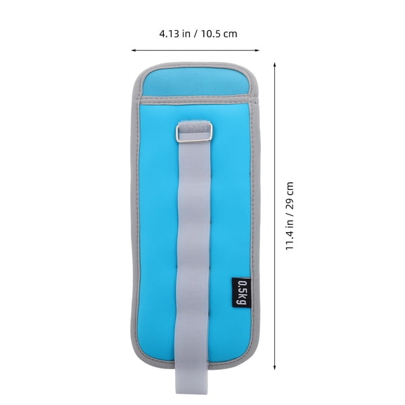 BESTYASH 2Pcs Sky Blue Multifunctional Adjustable Sandbag Weights for Arm and Leg Exercises