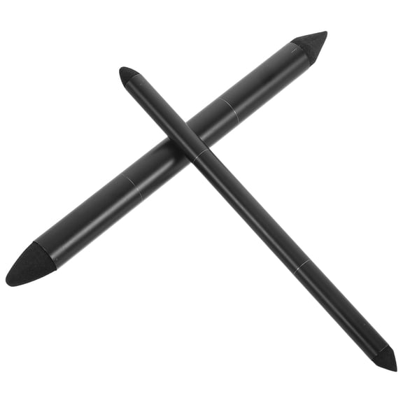 BESTYASH 2Pcs Versatile Oil Pastel Blending Sponge Pens for Black Sketch and Drawing Use