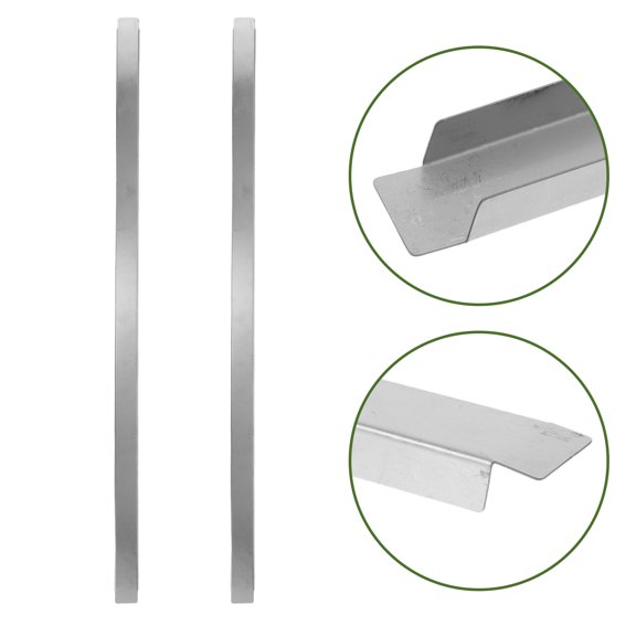 BESTYASH 2Pcs Versatile Stainless Steel Food Pan Divider Bars for Commercial Steam Tables and Hotel Pan Dividers