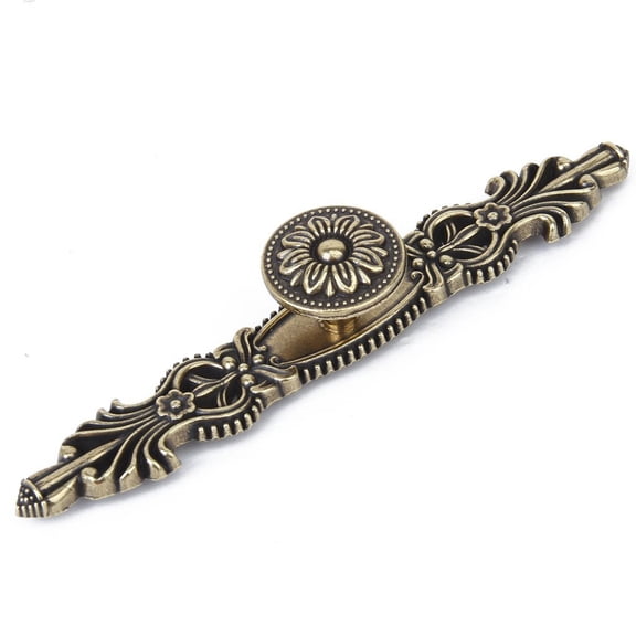 BESTYASH 2Pcs Vintage Drawer Pull Pull Handles Bronze Metal Style for Kitchen Cabinet and Homeowners