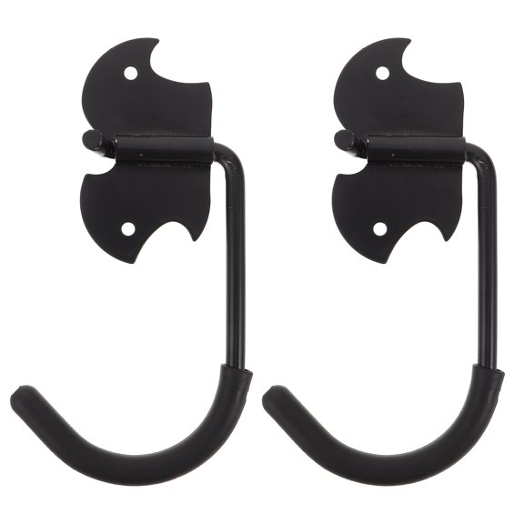 BESTYASH 2Pcs Wall Mounted Bike Hooks Metal Rack with Easy Installation for Garage