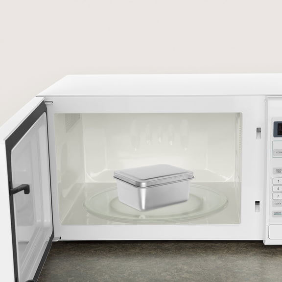 BESTYASH 2-Pack Stainless Steel Baking Pans with Lids, Metal Oven Trays for Home Baking and Cooking Use