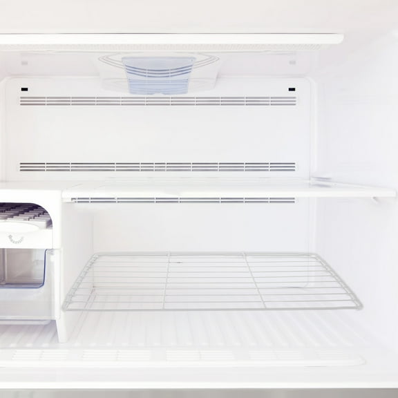 BESTYASH 2Pcs White Freezer Wire Rack with Grid Design for Air Circulation and Easy Cleaning