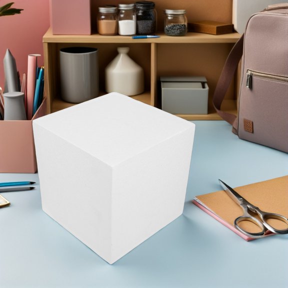 BESTYASH 2Pcs White Modeling Foam Blocks for Sculpting Detailed Art and Architectural Models