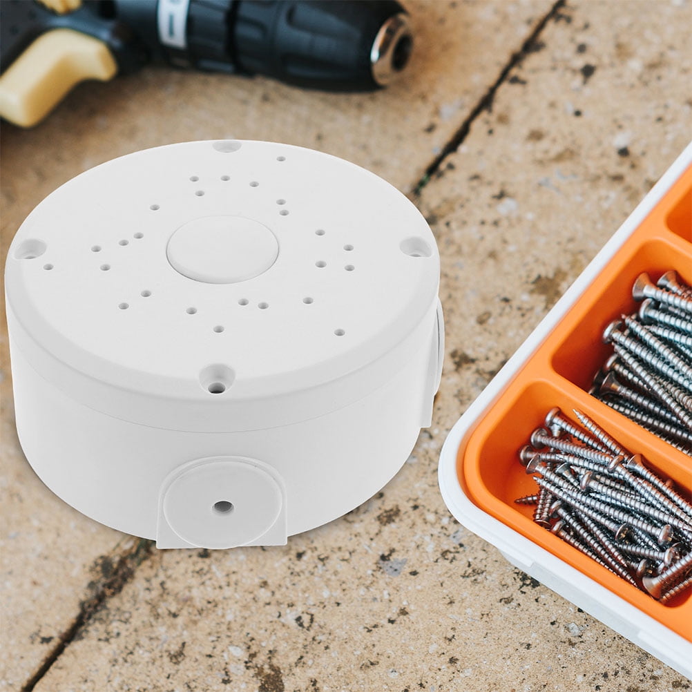 BESTYASH 2Pcs White Plastic Junction Box for Outdoor Extension Cord ...