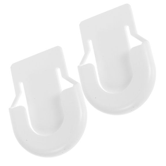 BESTYASH 2Pcs White Stethoscope Hook Clips User Friendly Replacement Parts for Healthcare Workers