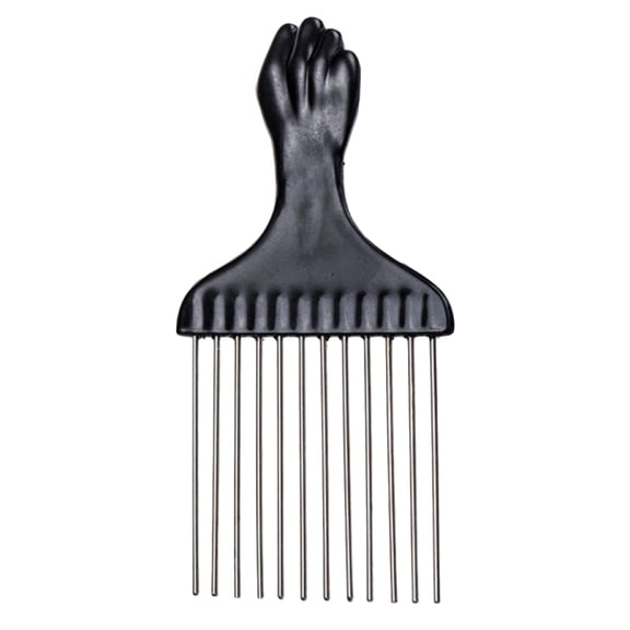 BESTYASH 2Pcs Wide Comb Black Hair Rake Comb Hairbrush for Detangling Thick Tangled Hair