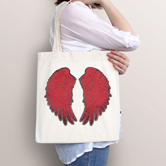 BESTYASH 2Pcs Wing Embroidery Patches for Sewing on Clothes and Garment Accessories