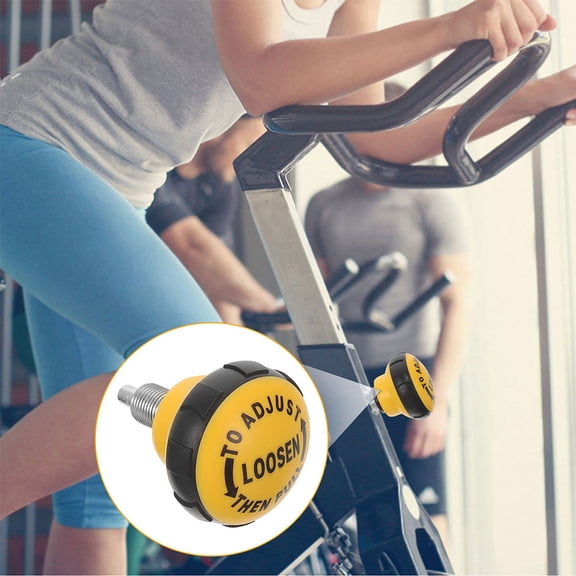 BESTYASH ABS Pull Pin Knob Yellow Replacement for Exercise Bikes 2Pcs