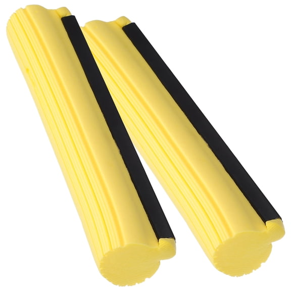 BESTYASH 2Pcs Yellow Roller Mop Head Replacement for Industrial Mop Heads