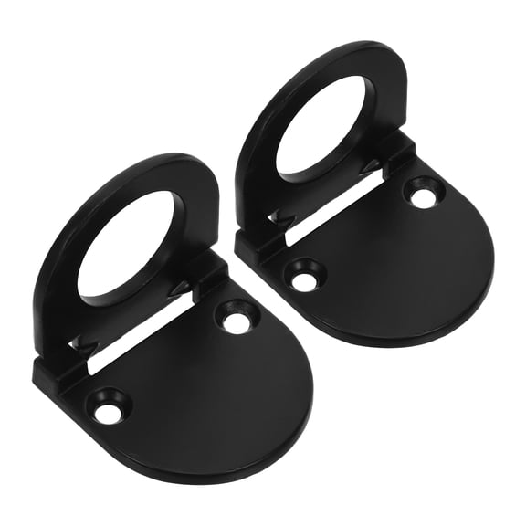BESTYASH 2-Pack Zinc Alloy Concealed Cabinet Handles Flush Mount Invisible Drawer Pulls for Kitchen Cabinets and Furniture