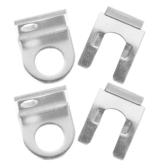 BESTYASH 2Set Precision Performance Stainless Steel Brake Hose Kit with Banjo Bolt Crush Washers
