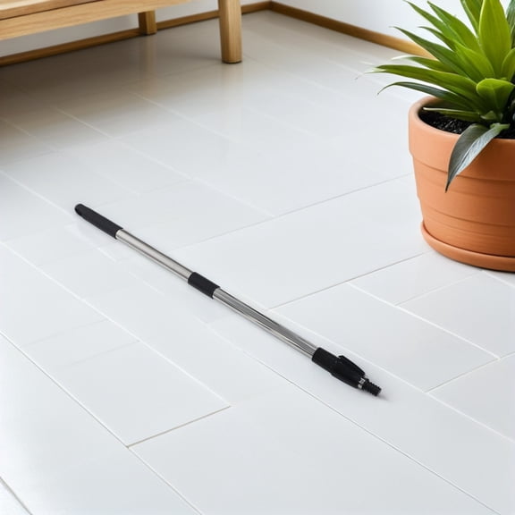 BESTYASH 2Sets Adjustable Threaded Mop Handle Replacement Sticks Multi Section Extension Poles for Cleaning