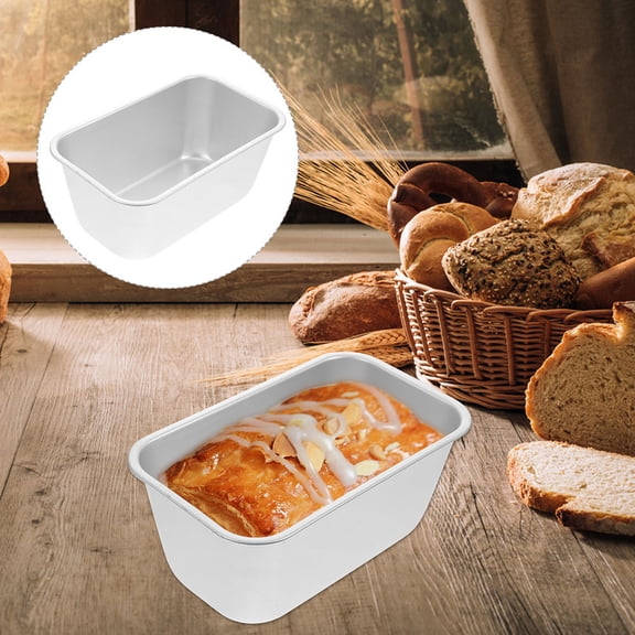 BESTYASH 2pcs Aluminium Alloy Bread Pan for Baking in Home Cooks