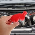 Rubber Insulating BESTYASH 2pcs Battery Terminal Covers Rubber Insulating Boots for Car ...