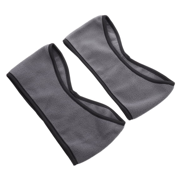 BESTYASH 2-Pack Fleece Ear Warmer Headbands for Hiking, Camping, Outdoor Sports - Unisex Winter Ear Warmers