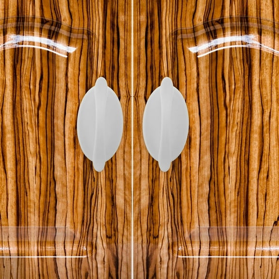 BESTYASH 2pcs Kitchen Cabinet Handle For Drawers Plastic Secure Grip For Homeowners