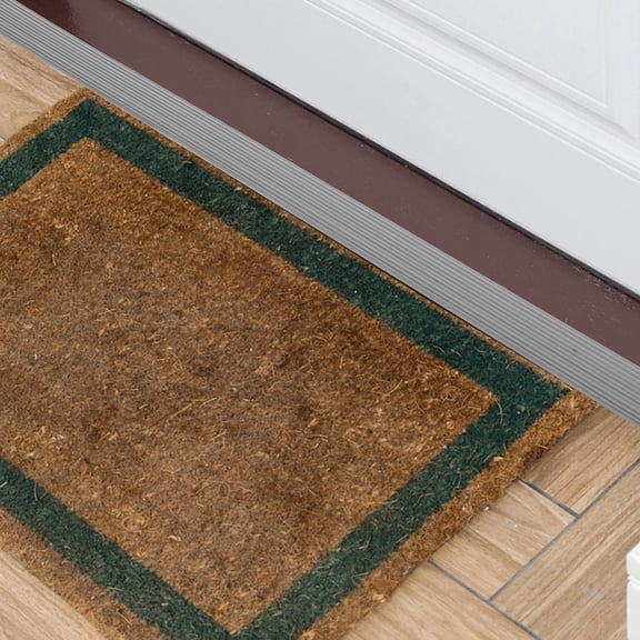 BESTYASH 2pcs Portable Ramps Grey TPE Non-slip for Doorway Access and Steps