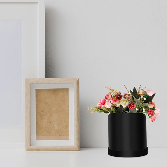 BESTYASH 2pcs Set Black Paperboard For Wedding Favor