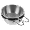 thumbnail image 1 of BESTYASH Set of 2 Small Korean Traditional Rice Bowls Stainless Steel Bowls for Home Use, 1 of 8