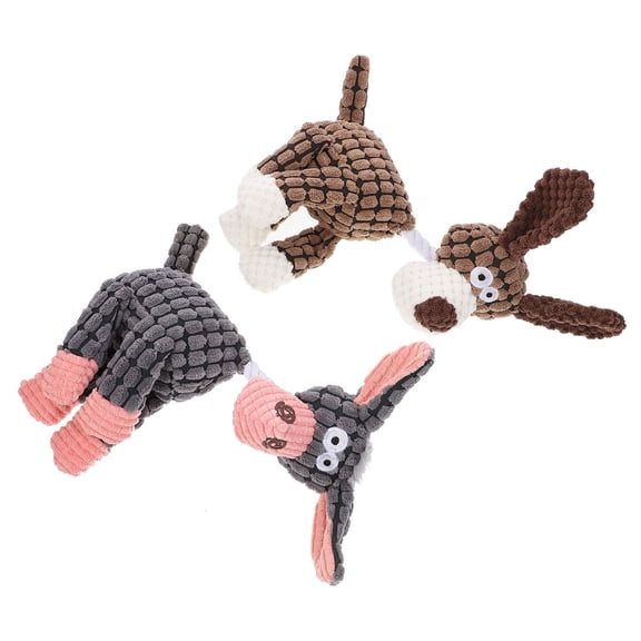 BESTYASH 2pcs Toy Donkey for Dog Entertainment
