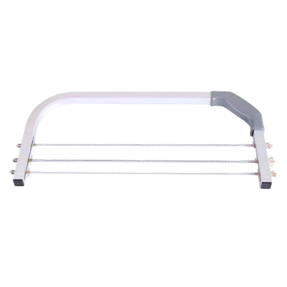 BESTYASH 3 Blades Cake Cutter with Frosted Handle for Easy Cake Layering and Trimming