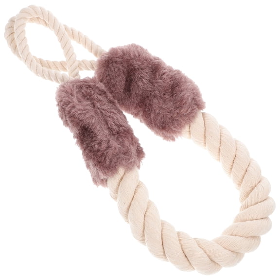 BESTYASH 3 Pcs Door Sill Protector Rope Door Stop Hemp Beige for Child Proof Door Stopper
