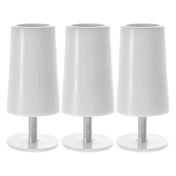 BESTYASH 3 Pcs Sliding Door Shutter Stopper White Plastic Prevent Damage for Houseowners