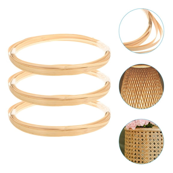 BESTYASH 3 Rolls of Weaving Material Supply Khaki for Furniture Repair