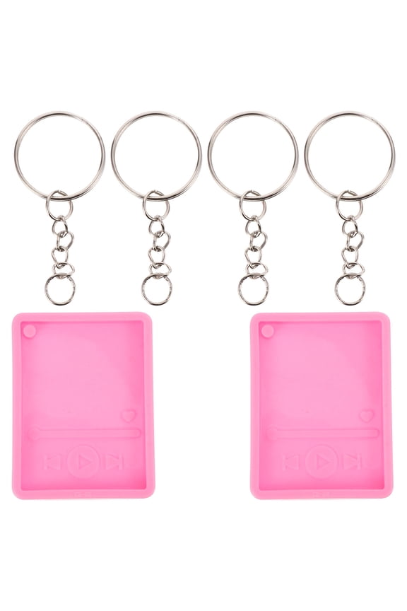 Set of 30 Resin Silicone Molds for Key Crafting and Design Projects