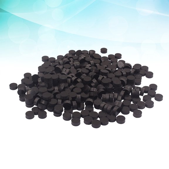 BESTYASH 300Pcs Fingerboard Dots Abalone Inlay Material for Guitar Mandolin Banjo Black