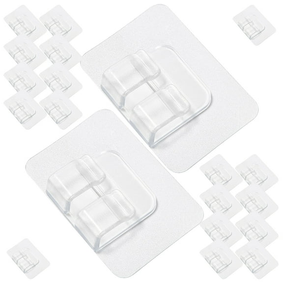 BESTYASH 30Pcs Clear Car Carpet Retainer Clips Floor Mat Fixers for Automotive Interior Accessories