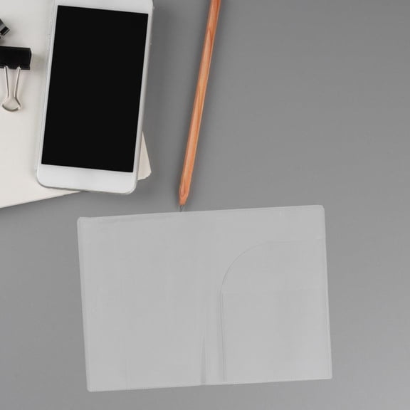 BESTYASH 30Pcs Lightweight Transparent Passport Protection Sleeve with Practical Fine Workmanship