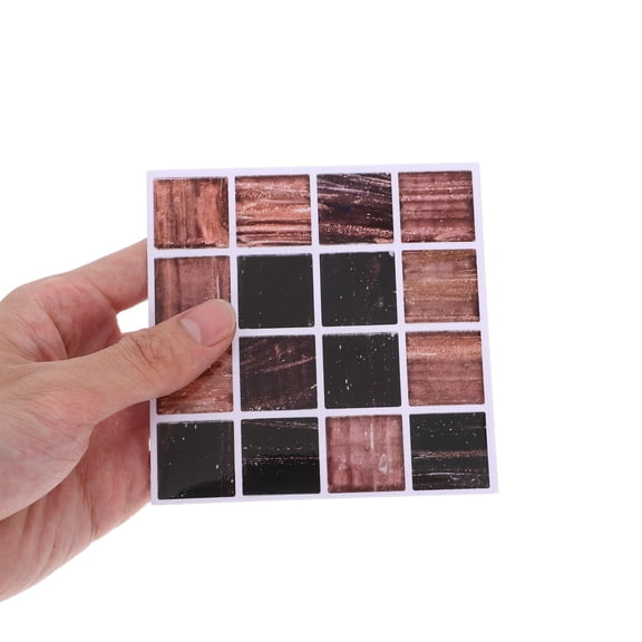 BESTYASH 30Pcs Multi Color Peel and Stick Tile Wallpaper for Kitchen and Bathroom Back Splash Wall Decor