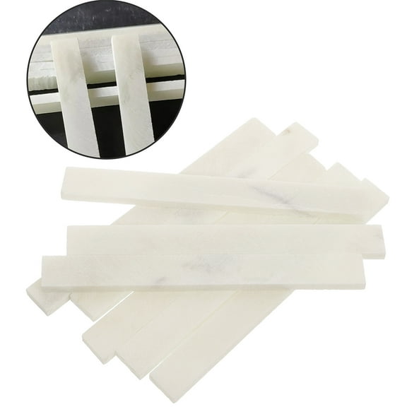 BESTYASH 30 Pieces White Natural Soapstone Markers for Textile Marking, Sewing, Quilting, and Welding Projects