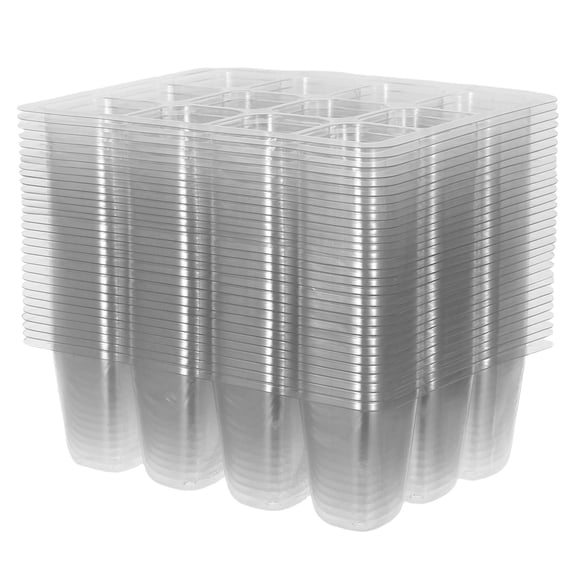 BESTYASH 30Pcs Plastic Plant Germination Trays with Drainage Holes for Seed Propagation and Growth
