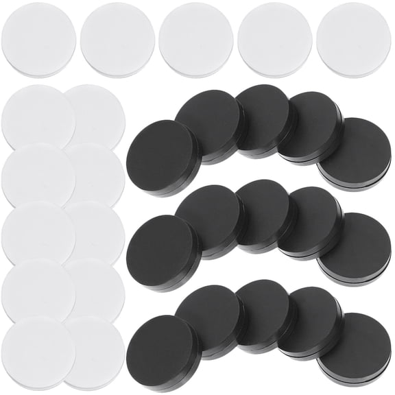 BESTYASH 30Pcs Chess Accessories Round Game Chess Pieces Durable Replacements