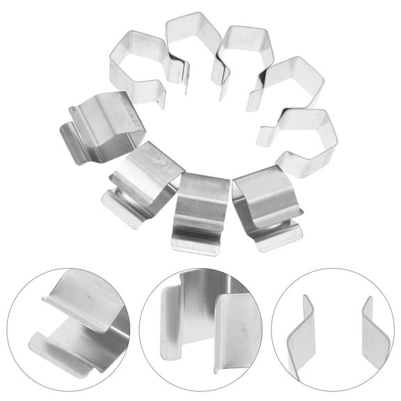 BESTYASH 30Pcs Screen Installer Clips Stainless Steel Window Frame Holder Clips for Secure Screen Repair