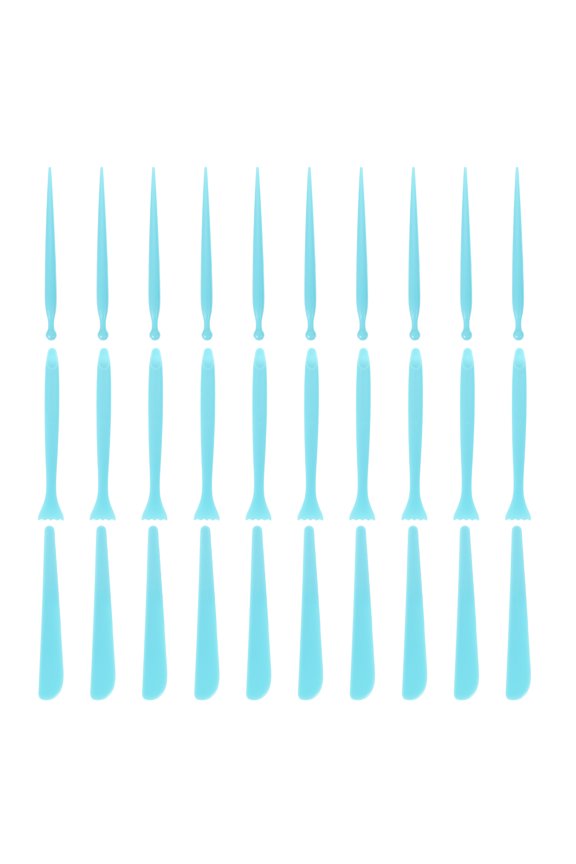 30Pcs Sculpting Tool Set with Various Shapes in Blue for Artists and Craftsmen